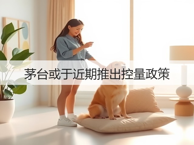 茅台或于近期推出控量政策(图1) 茅台或于近期推出控量政策(图1)