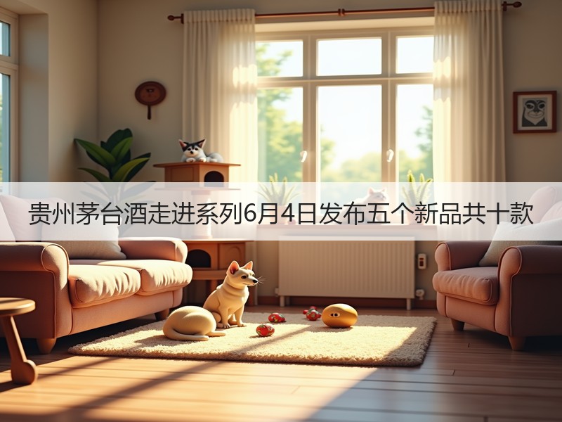 贵州茅台酒走进系列6月4日发布五个新品共